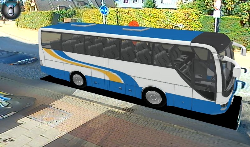 Bus im Stadtverkehr